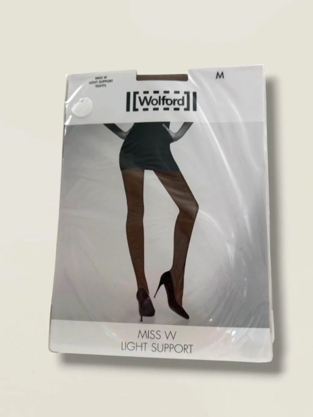 New! WOLFORD DIAMANT MISS W 40 LIGHT SUPPORT TIGHTS Size MEDIUM